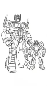 tranh tô màu Tranh To Mau Optimus Prime pdf
