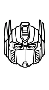 hình tô màu Tranh To Mau Optimus Prime cho bé mới nhất