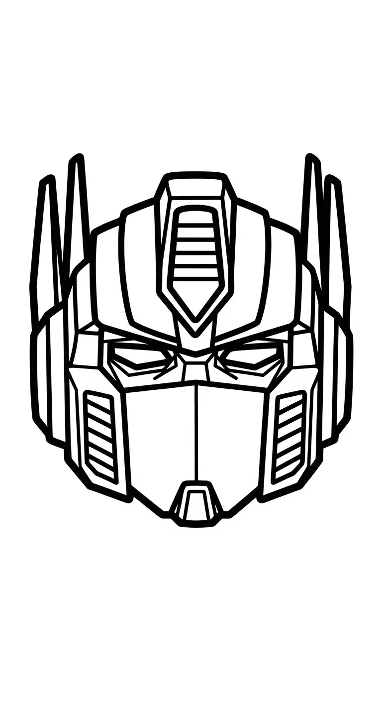 hình tô màu Tranh To Mau Optimus Prime cho bé mới nhất