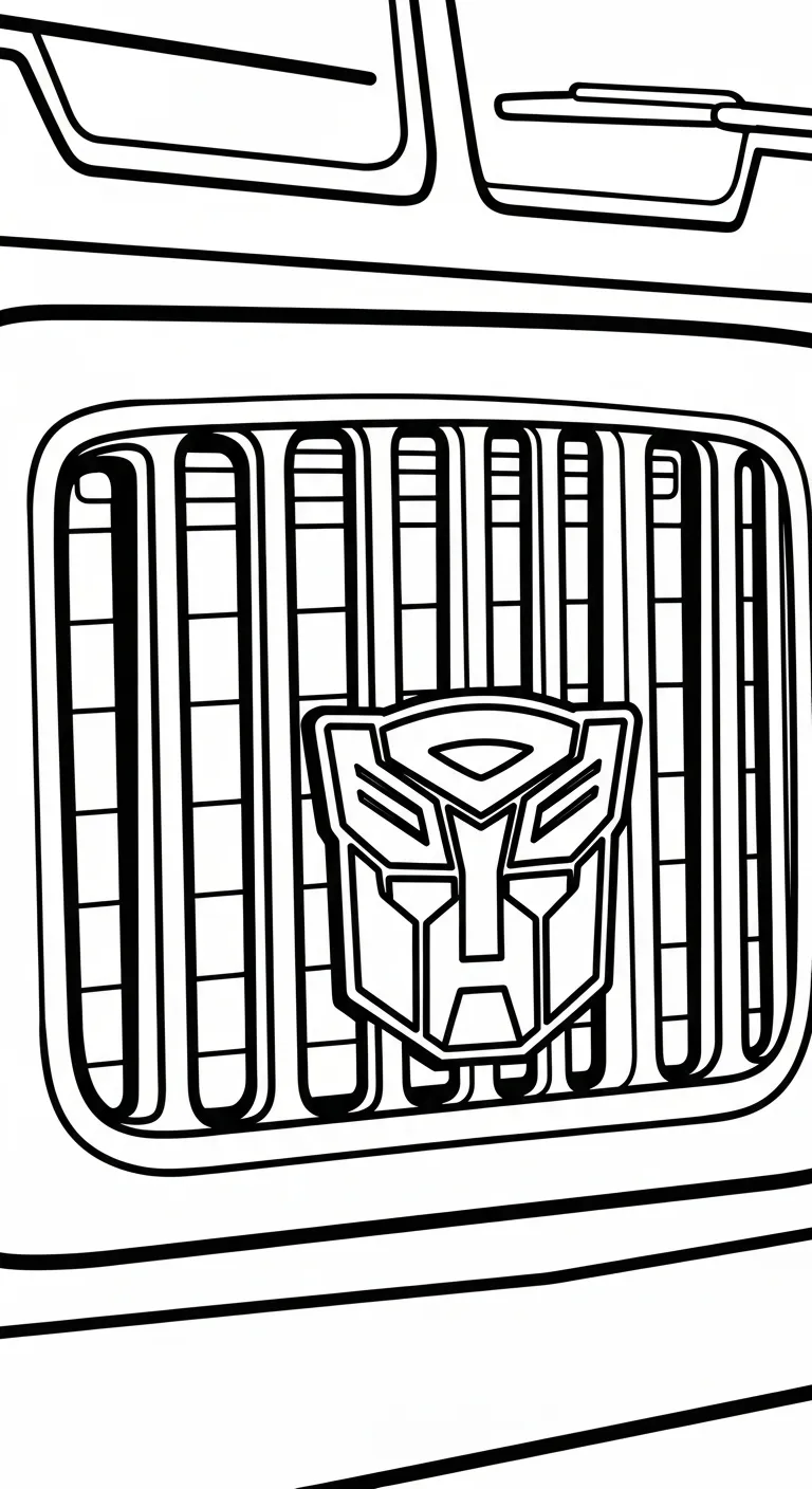 hình tô màu Tranh To Mau Optimus Prime cho bé 5 tuổi miễn phí