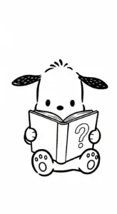 tải tranh tô màu Pochacco pdf