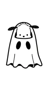 hình tô màu Pochacco cho bé
