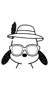 tải tranh tô màu Pochacco cho bé 4 tuổi