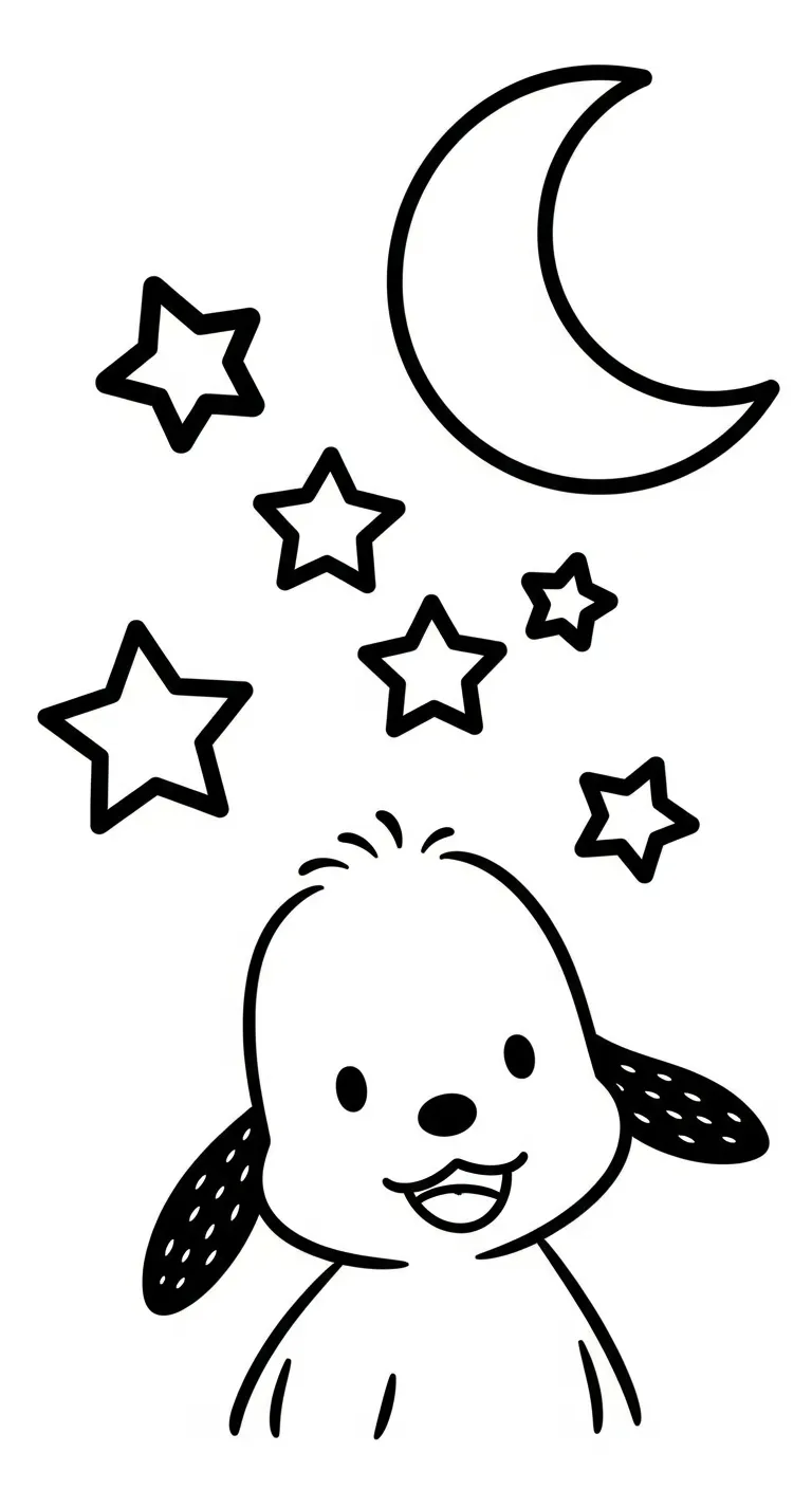 tải file hình tô màu Pochacco