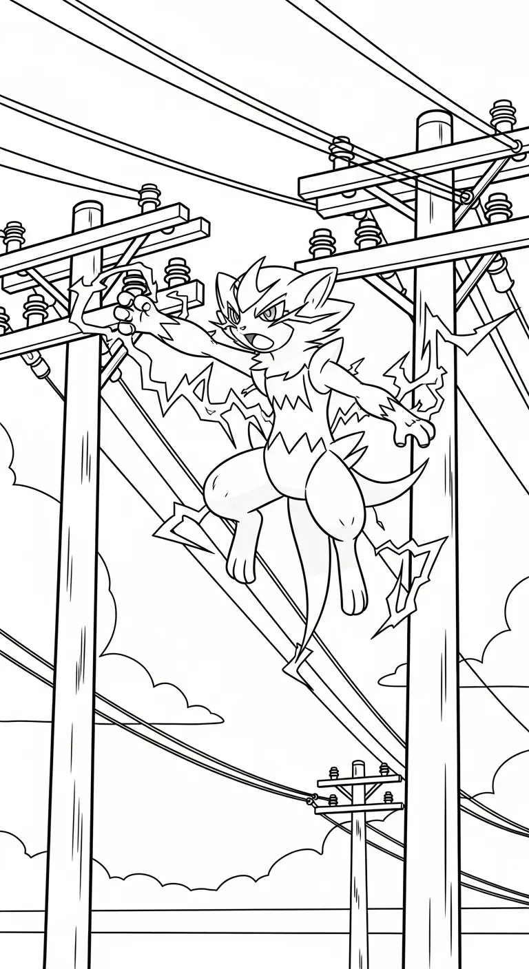 tải tranh tô màu Tranh Tô Màu Pokemon Huyền Thoại chất lượng cao 1