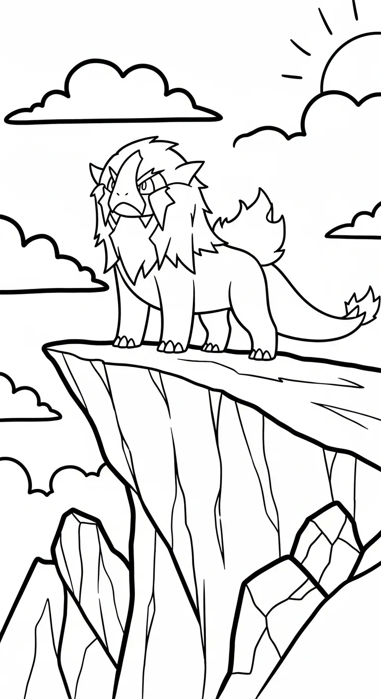 tranh tô màu Tranh Tô Màu Pokemon Huyền Thoại cho bé tải miễn phí