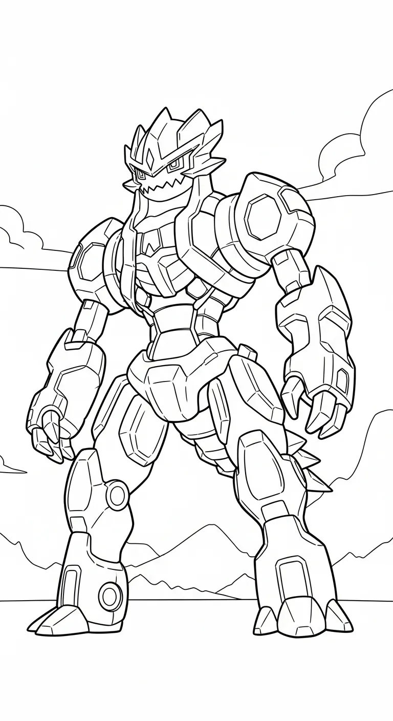 tranh tô màu Tranh Tô Màu Pokemon Huyền Thoại cho bé tải về