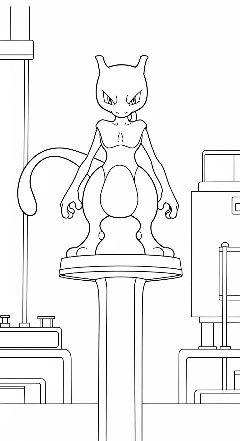 in tranh tô màu Tranh Tô Màu Pokemon Huyền Thoại cho bé 4 tuổi