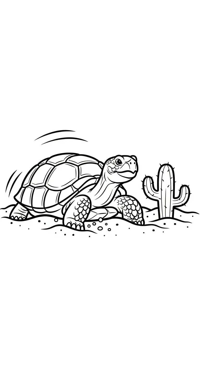 in hình tô màu Rùa