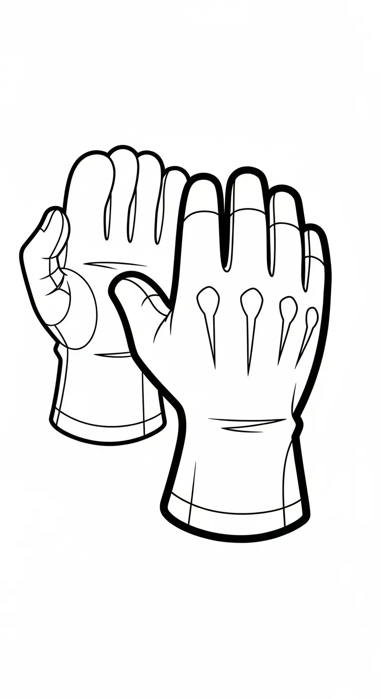 hình tô màu Saitama miễn phí