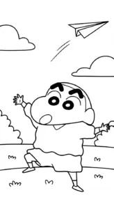 tranh tô màu Tranh Tô Màu Shin pdf