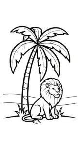 hình tô màu Tranh Tô Màu Sư Tử pdf