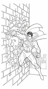 tranh tô màu Tranh Tô Màu Superman pdf
