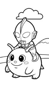 tranh tô màu Tranh Tô Màu Ultraman pdf