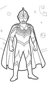 hình tô màu Tranh Tô Màu Ultraman pdf