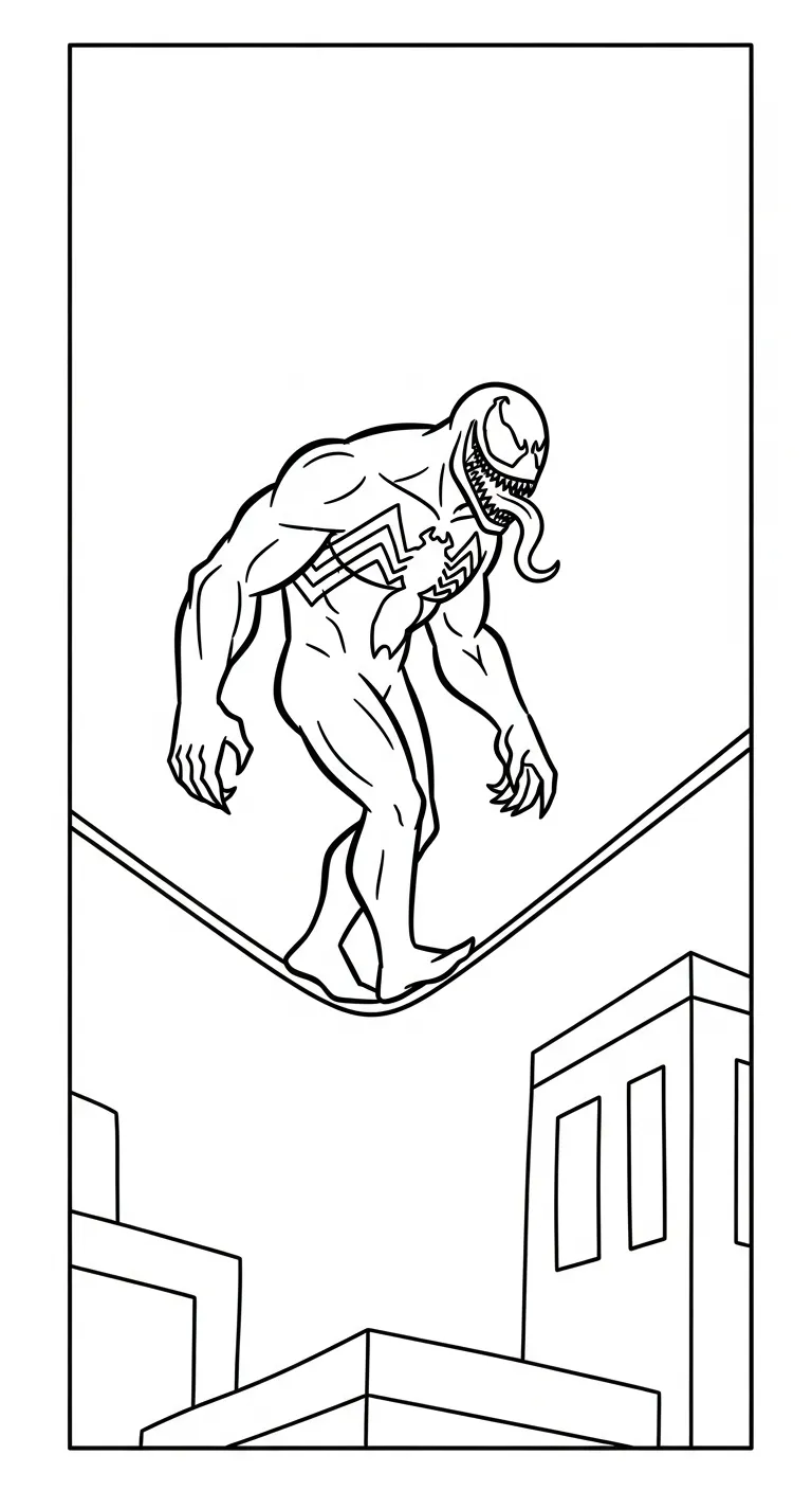 tải hình tô màu Tranh Tô Màu Venom