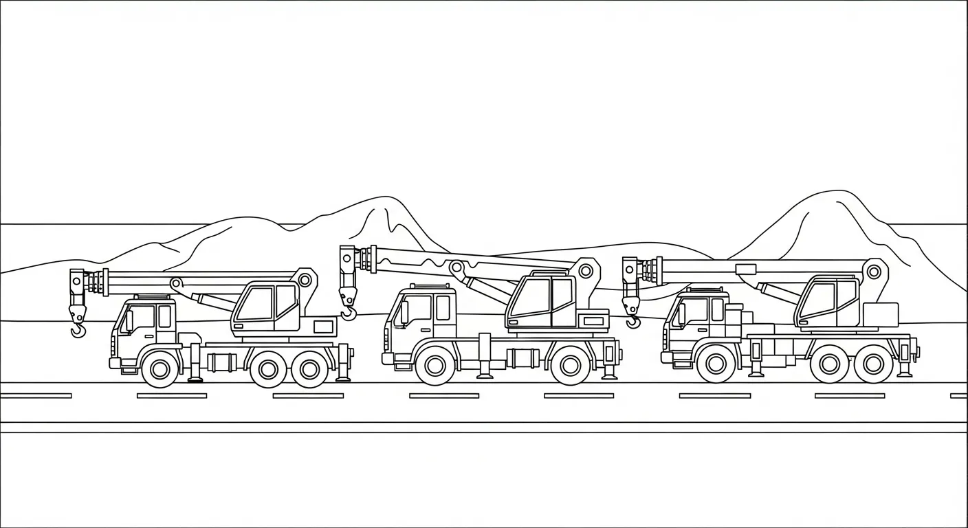 download tranh tô màu Tranh Tô Màu Xe Cẩu cho bé
