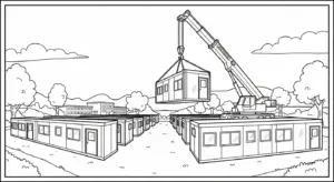 tranh tô màu Tranh Tô Màu Xe Cẩu cho bé 8 tuổi miễn phí