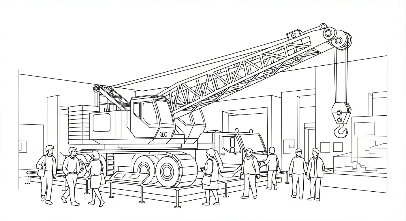 tải hình tô màu Tranh Tô Màu Xe Cẩu miễn phí