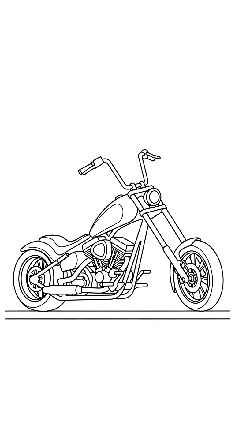 tranh tô màu Tranh Tô Màu Xe Máy cho bé mới nhất