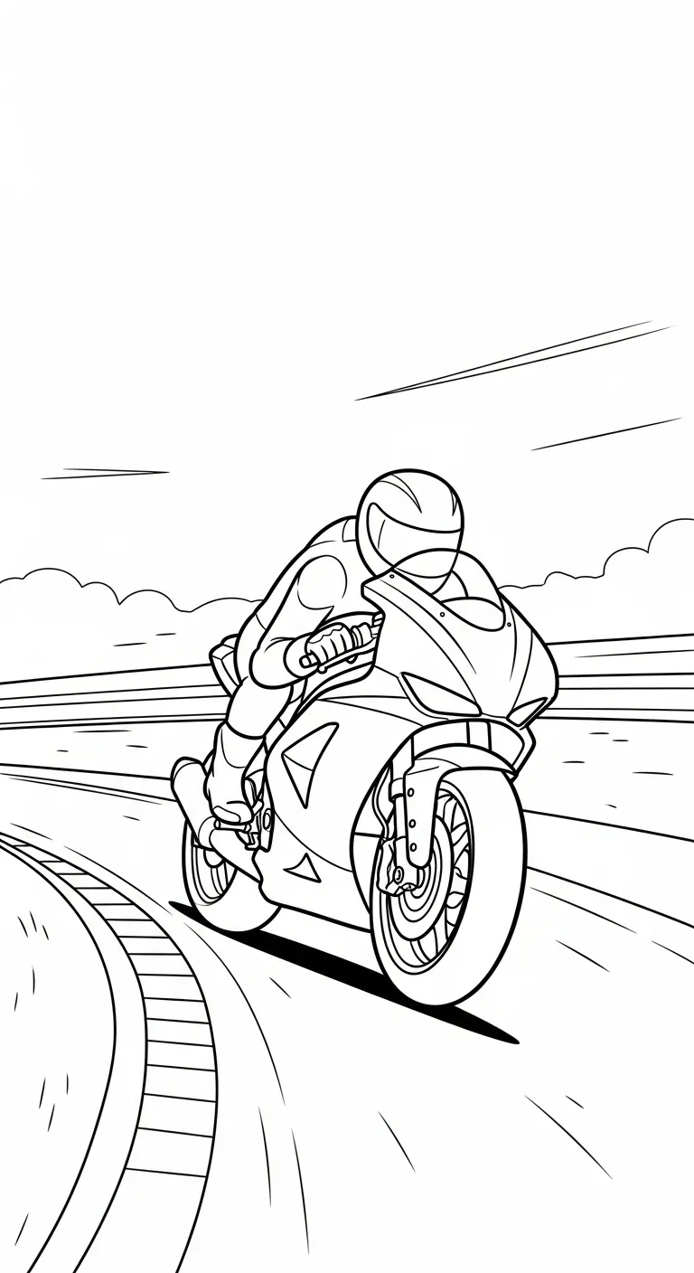 hình tô màu Tranh Tô Màu Xe Máy cho bé tải về