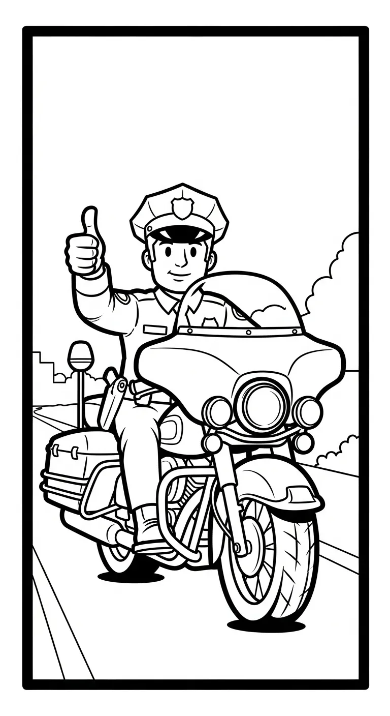 in tranh tô màu Tranh Tô Màu Xe Máy