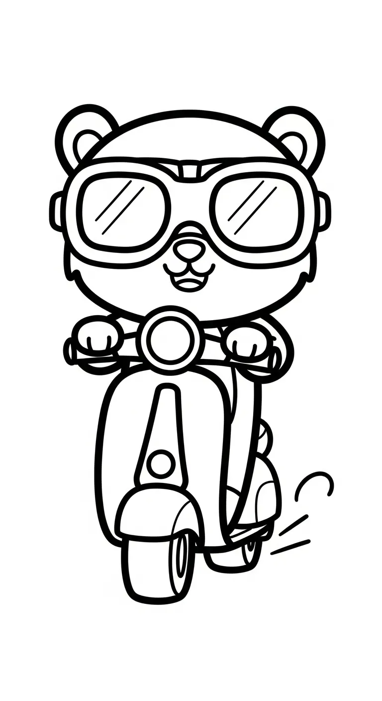 tải tranh tô màu Tranh Tô Màu Xe Máy pdf