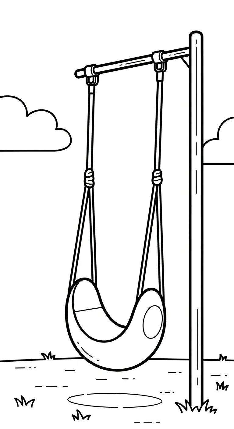 tải tranh tô màu Tranh Tô Màu Xích Đu không mất tiền