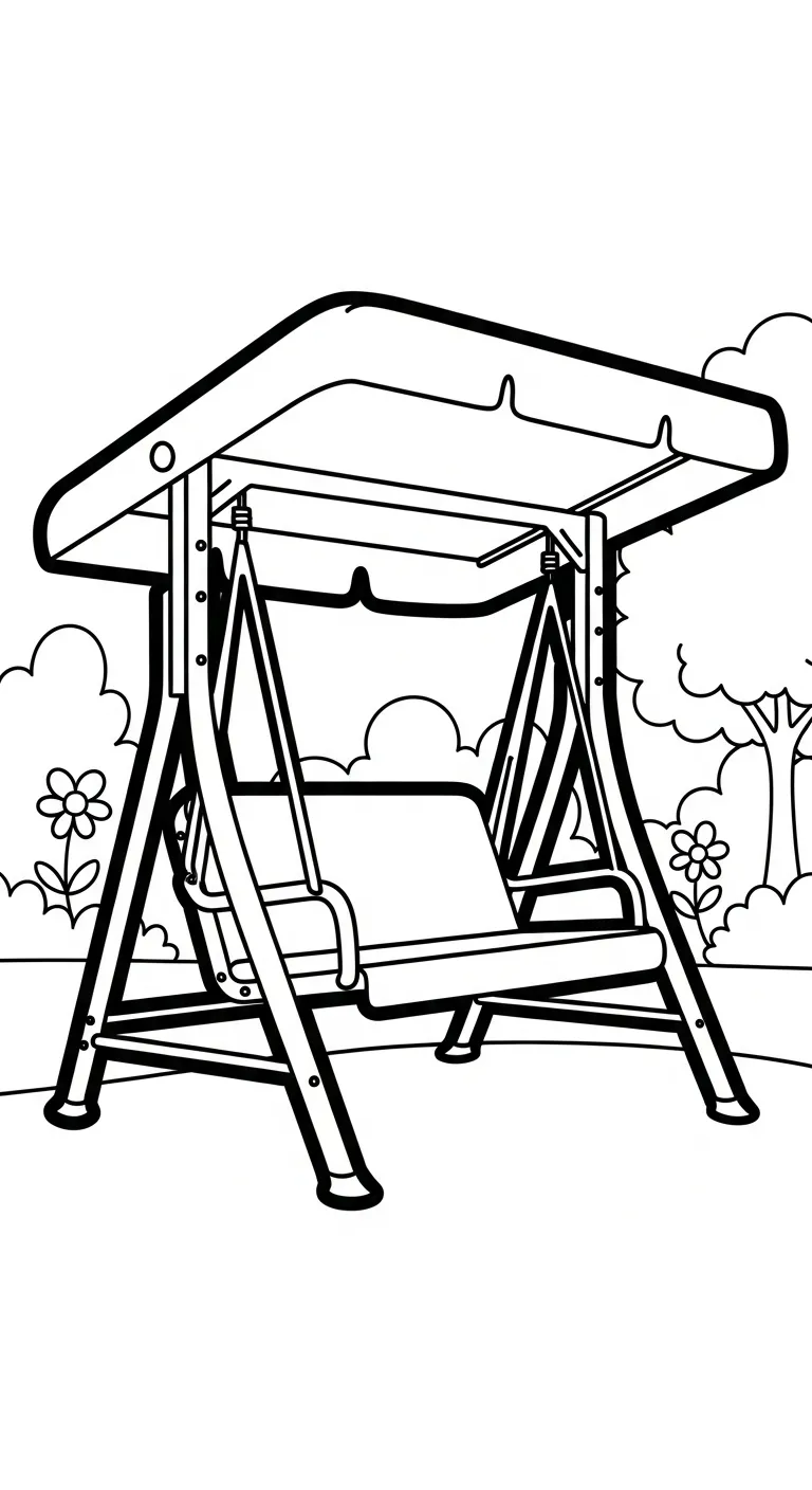 tải hình tô màu Tranh Tô Màu Xích Đu không mất tiền