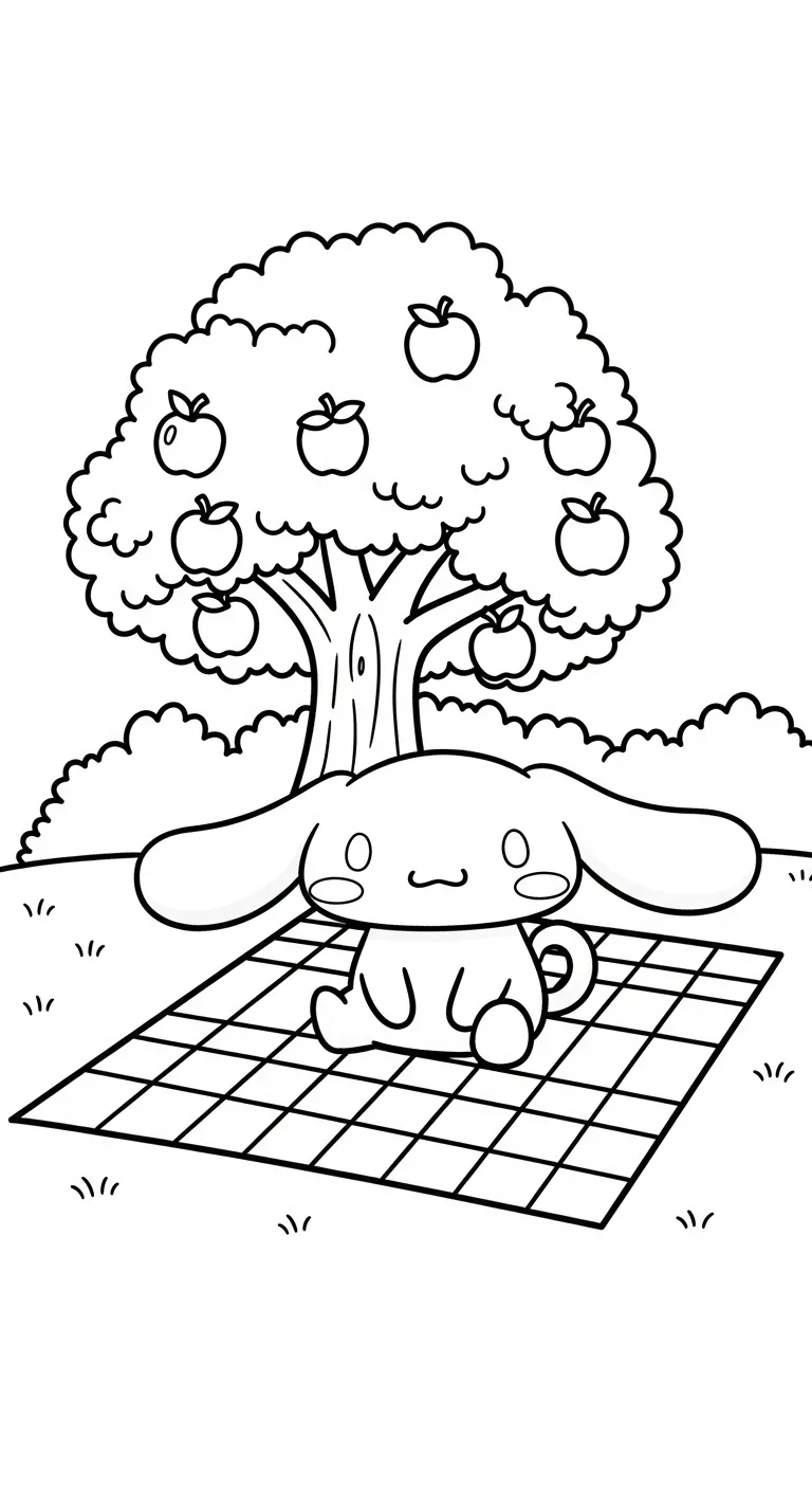 tải hình tô màu Cinnamoroll