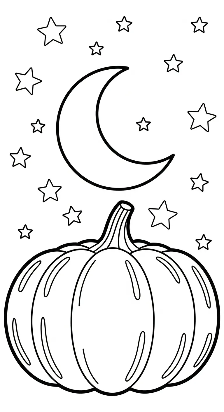 tải hình tô màu Bí Đỏ