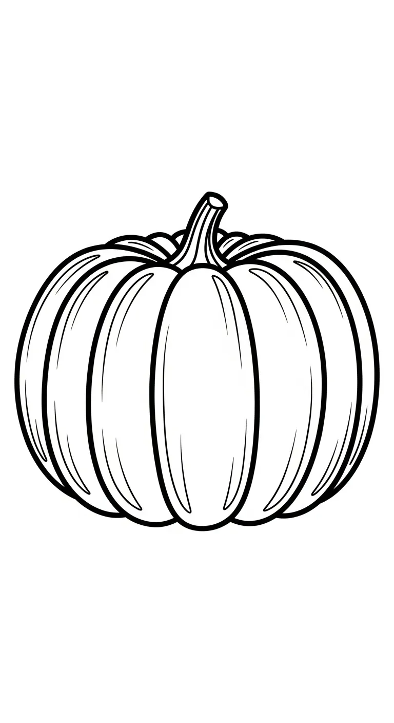 tải hình tô màu Bí Đỏ không mất tiền