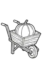 in tranh tô màu Bí Đỏ miễn phí
