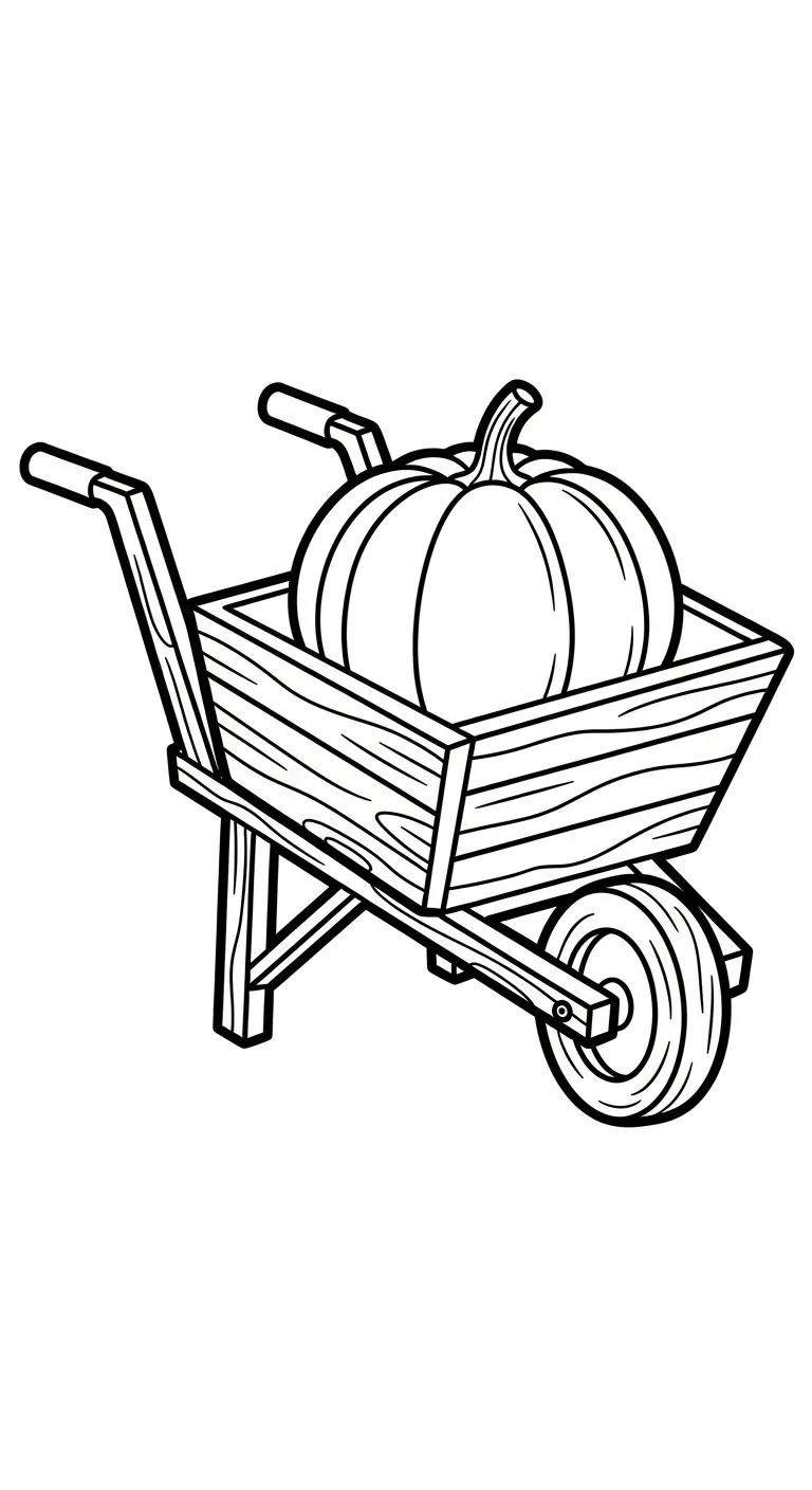 in tranh tô màu Bí Đỏ miễn phí