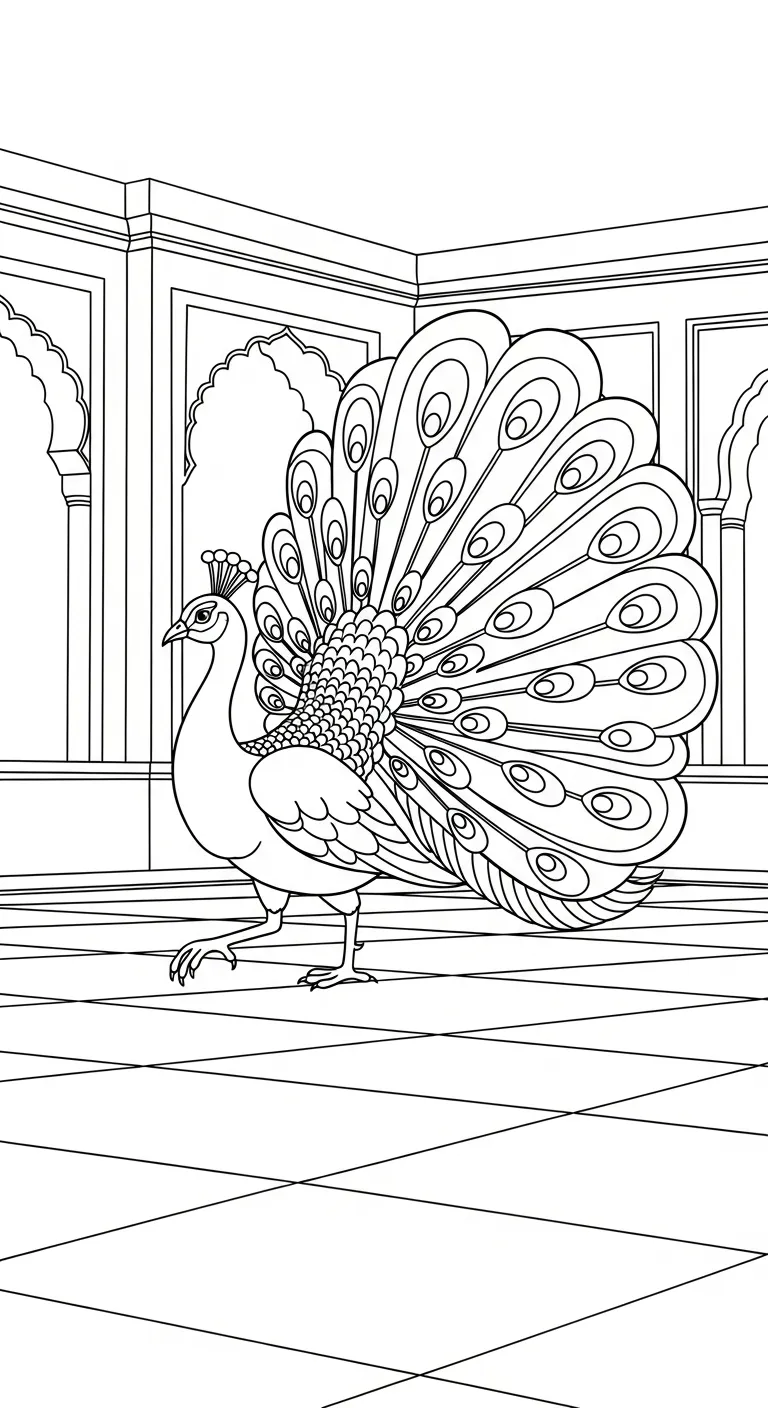 tải hình tô màu Công không mất tiền