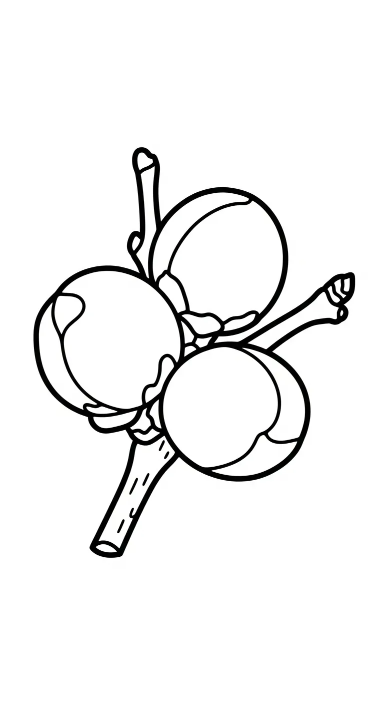 tải tranh tô màu Hoa Mai cho bé 8 tuổi