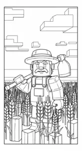 tải hình tô màu Tranh tô màu Minecraft không mất tiền