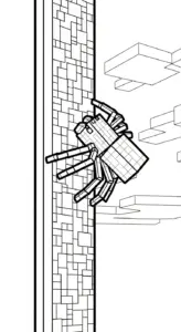 tải tranh tô màu Tranh tô màu Minecraft cho bé 6 tuổi