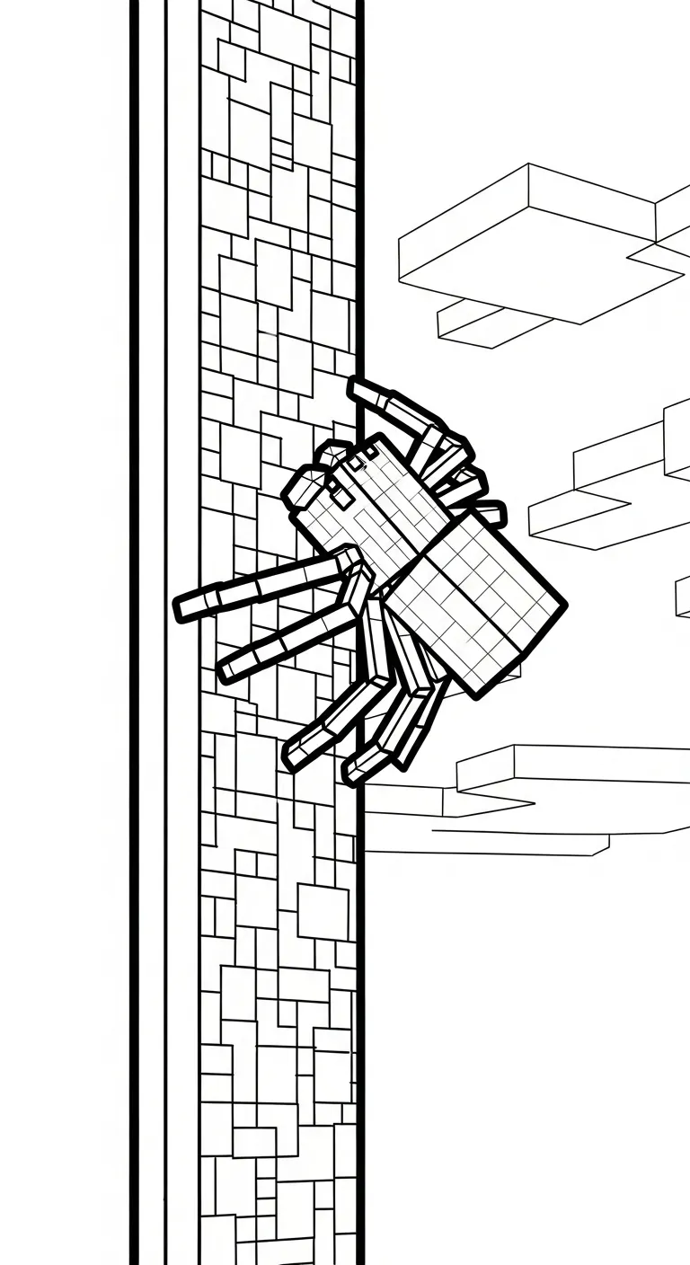 tải tranh tô màu Tranh tô màu Minecraft cho bé 6 tuổi