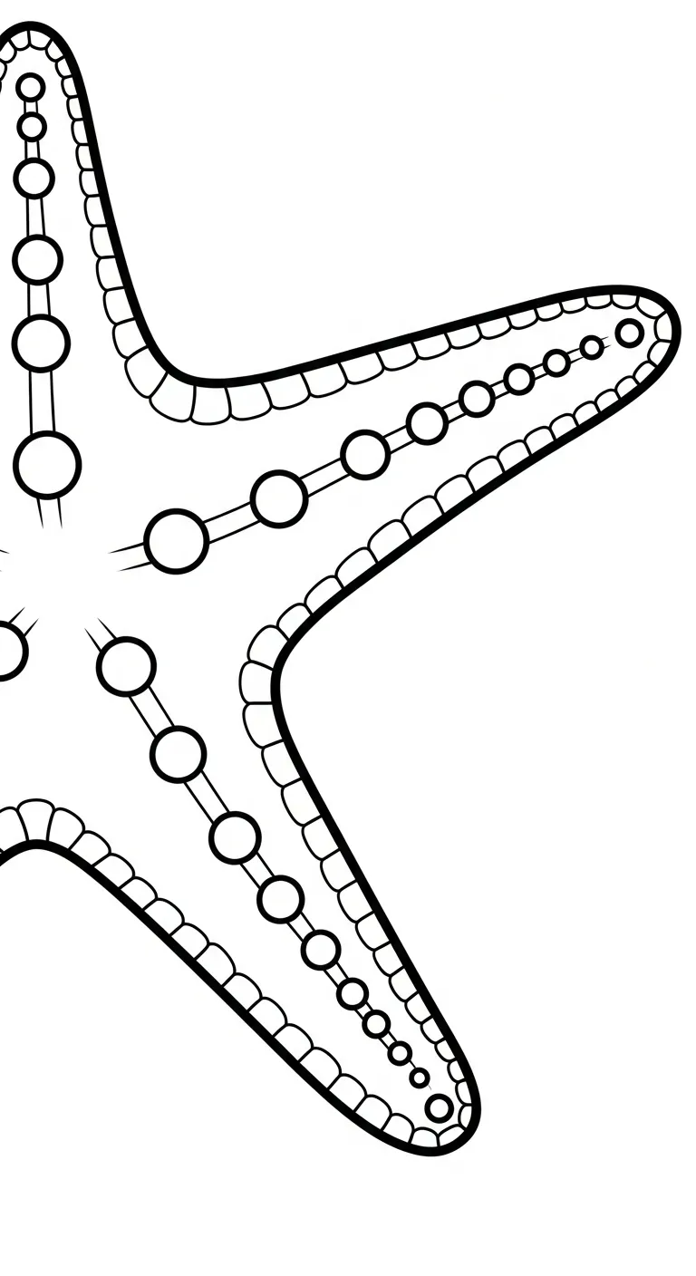 tranh tô màu Sao Biển pdf