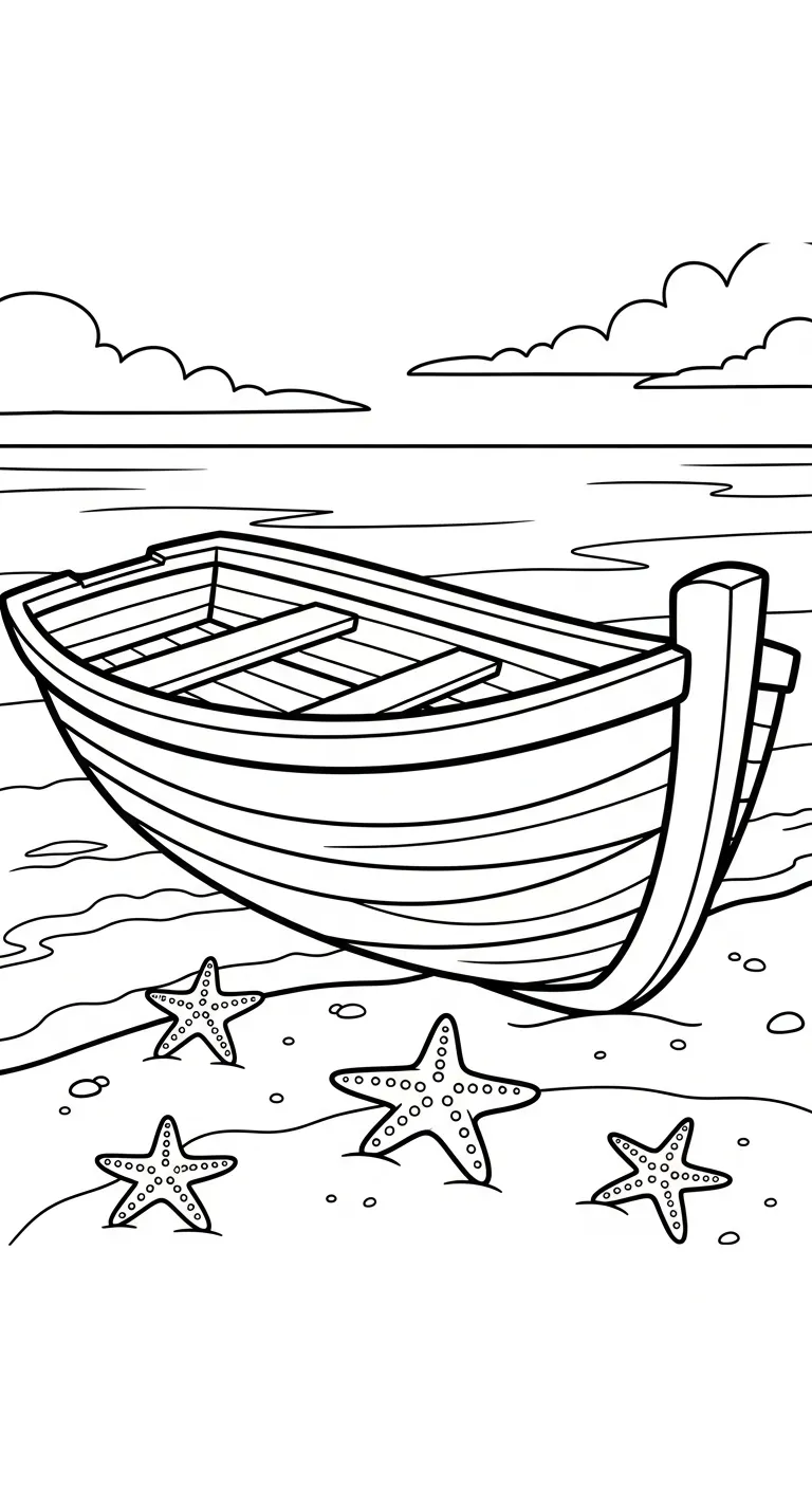 tải hình tô màu Sao Biển