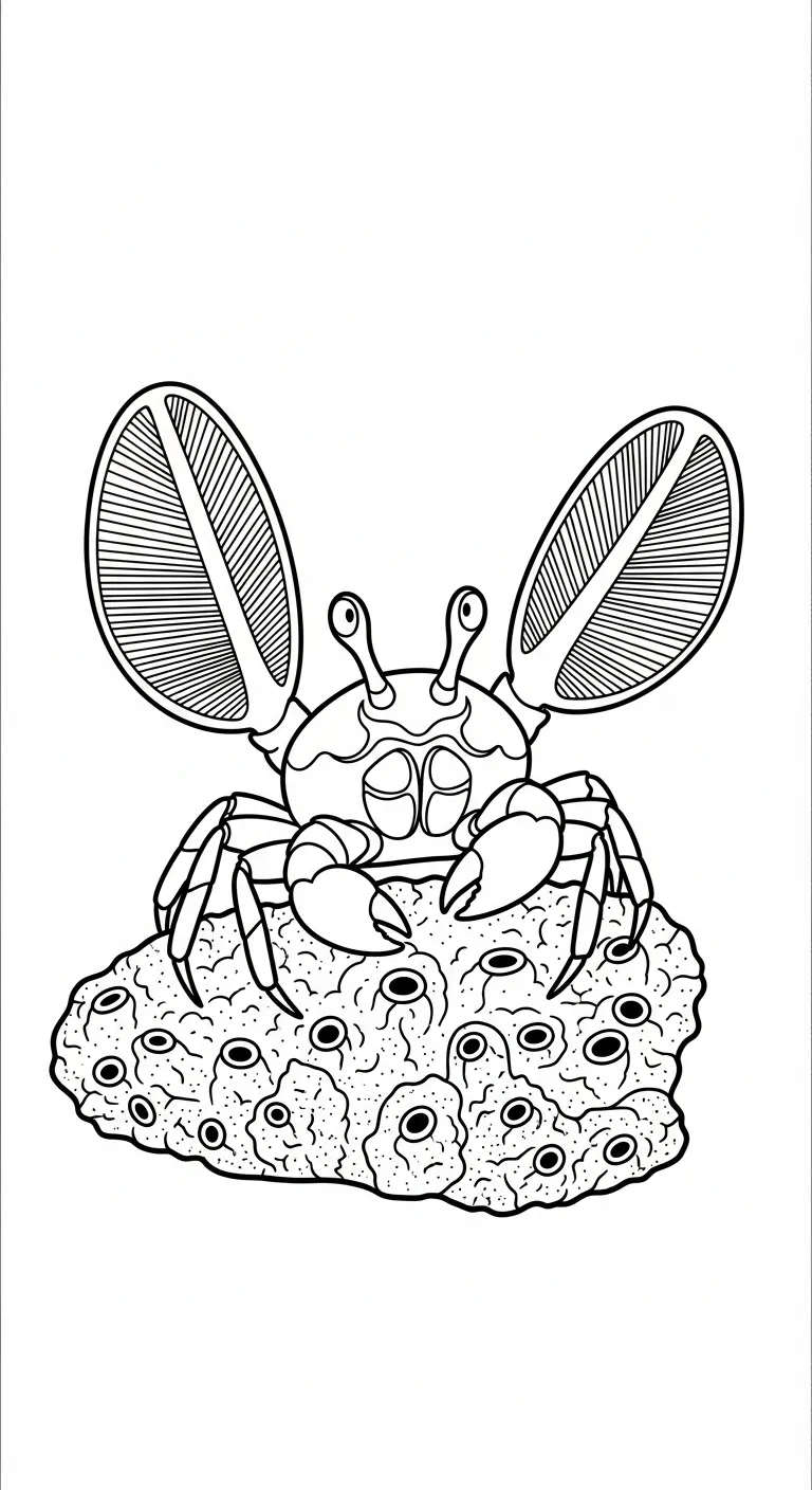 tải tranh tô màu Tôm cho bé