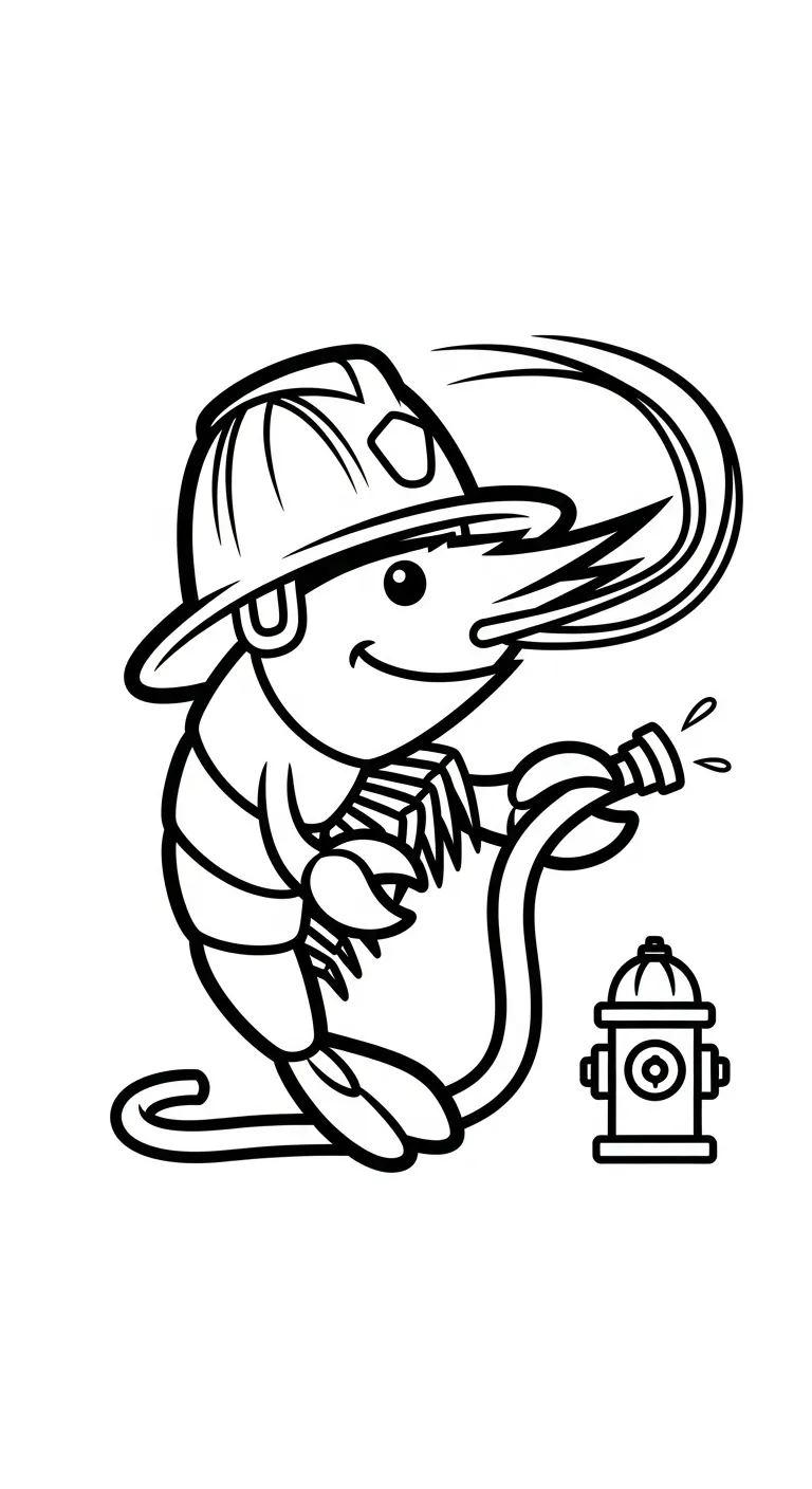 in hình tô màu Tôm cho bé 8 tuổi