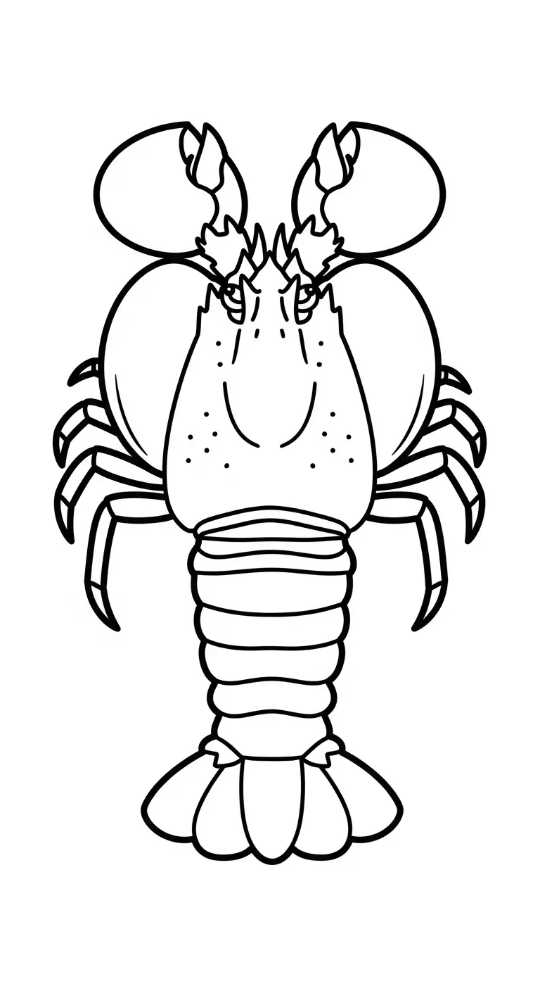 tranh tô màu Tôm cho bé 4 tuổi miễn phí