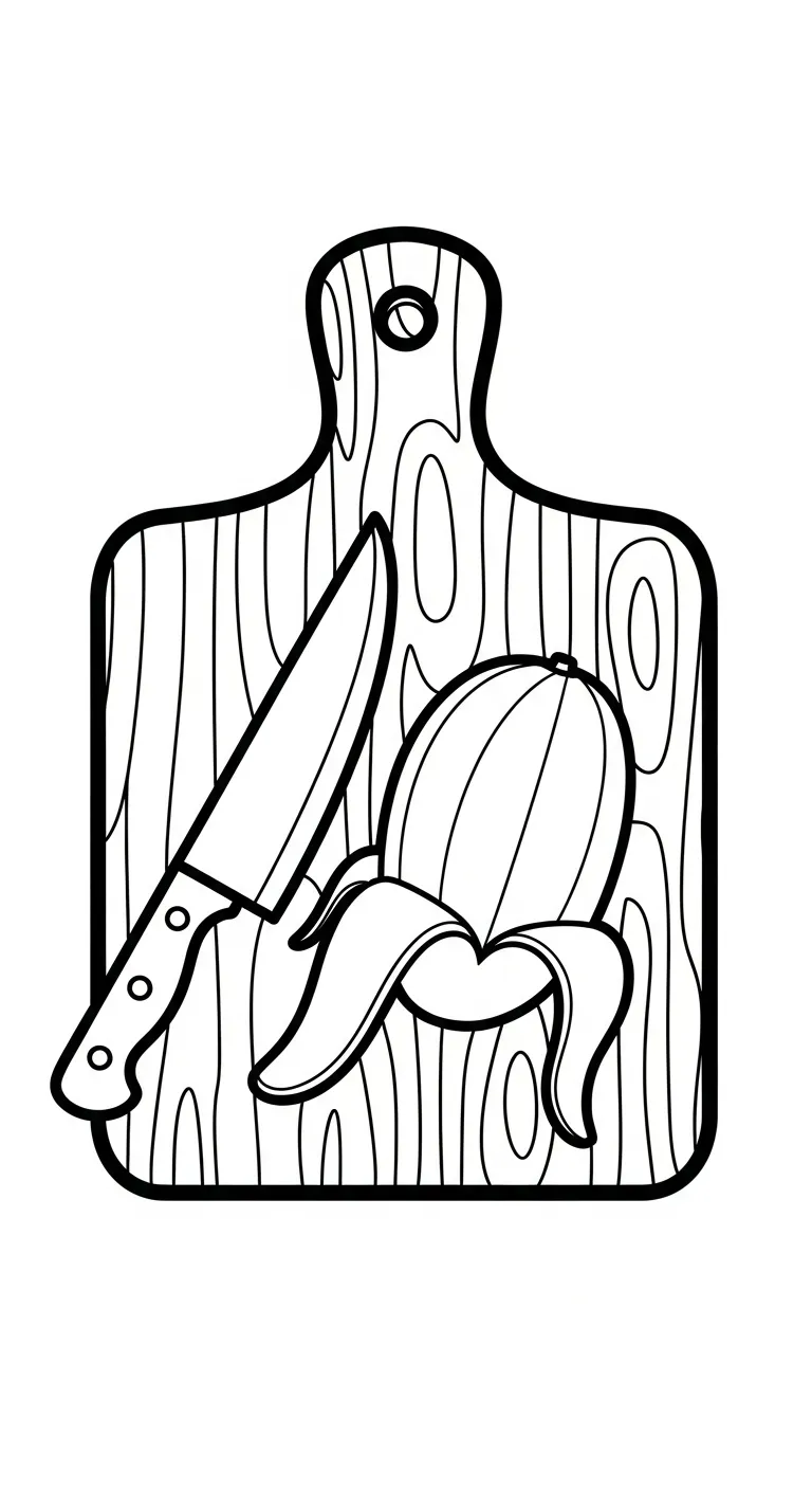 file tranh tô màu Xoài cho bé in