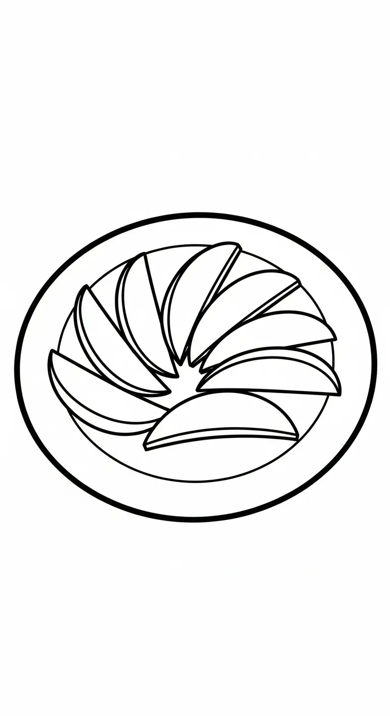 hình tô màu Xoài pdf