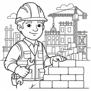 Chú Công Nhân Xây Dựng