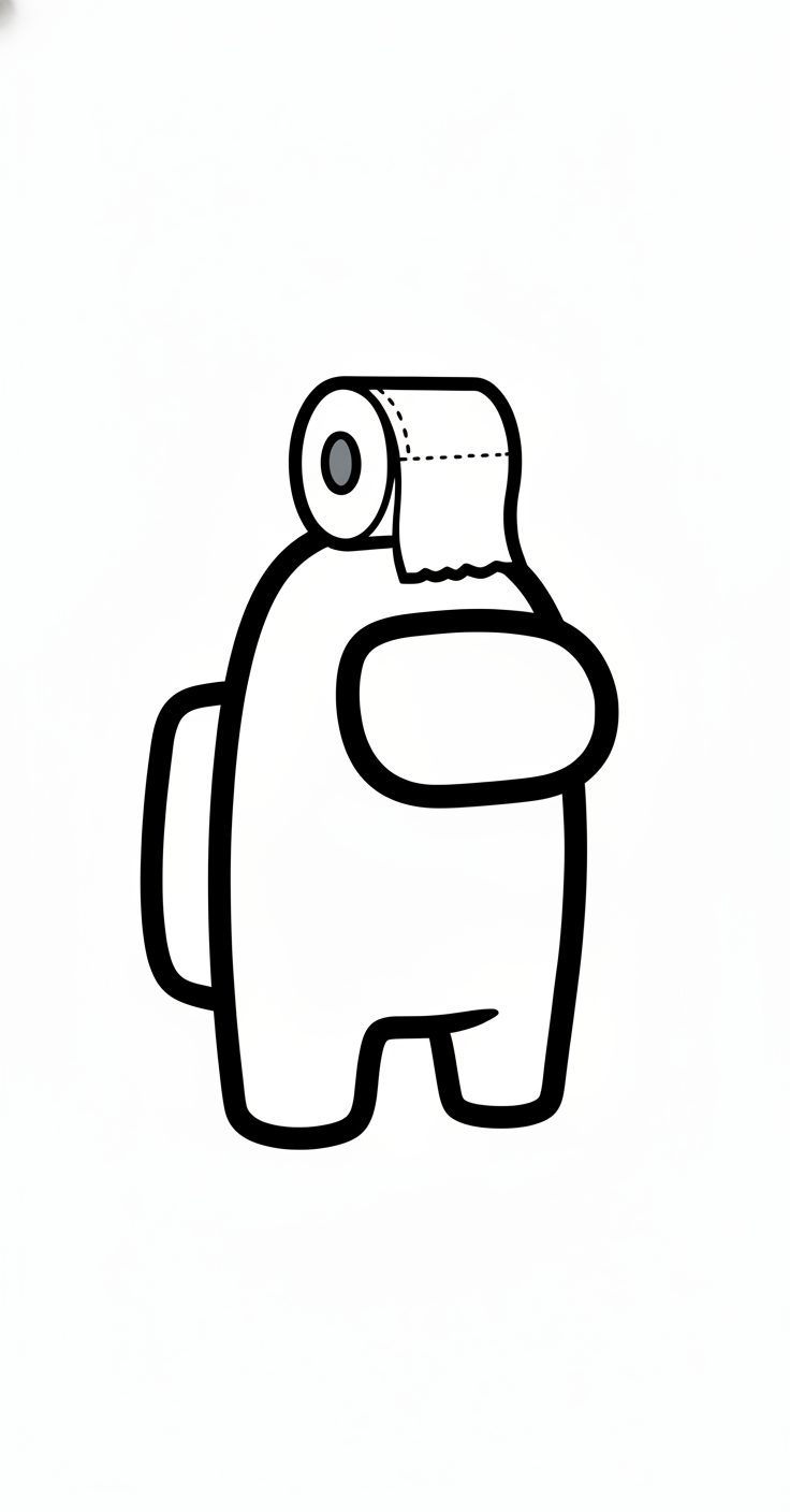 tải tranh tô màu Among Us không mất tiền