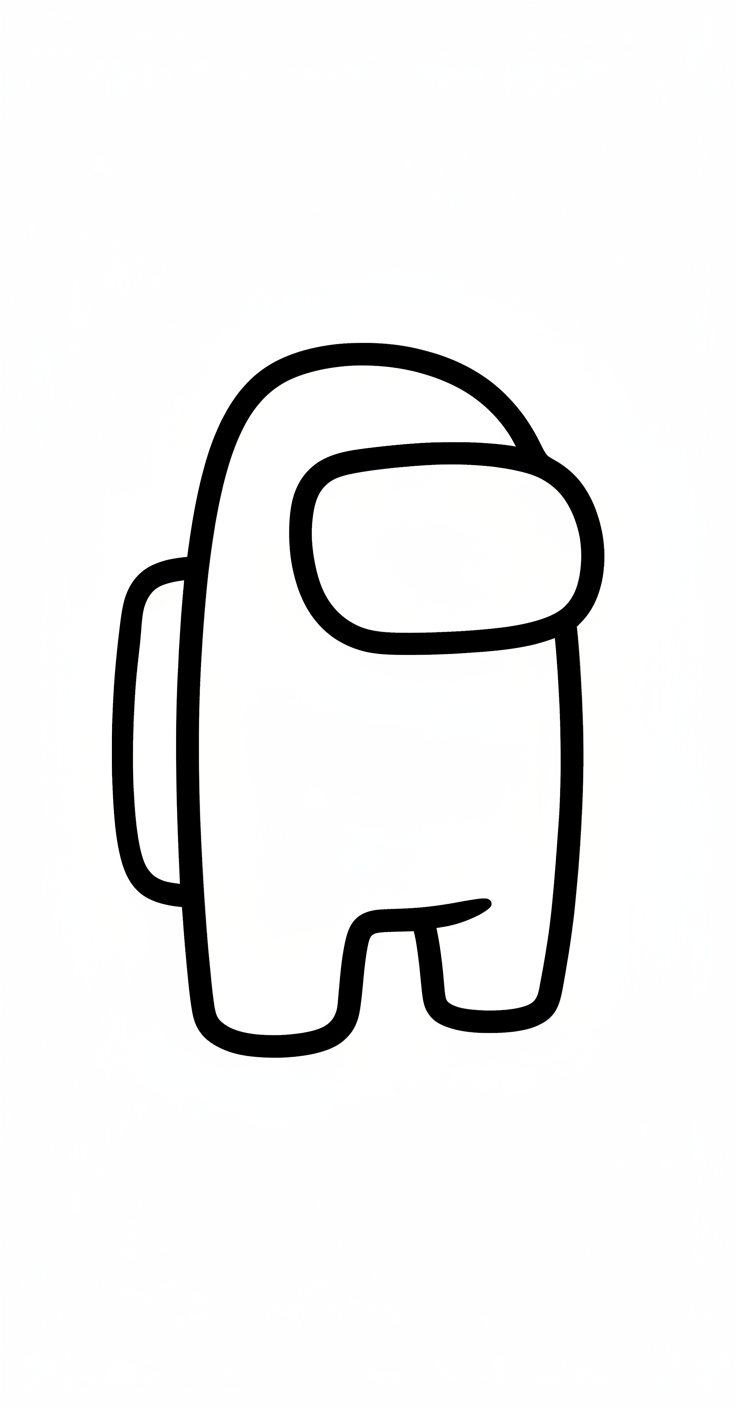 tải tranh tô màu Among Us không mất tiền 1