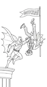 tải tranh tô màu Batman cho bé 6 tuổi